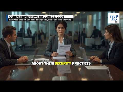 LastPass Breach, 3M Texans Exposed, and FBI’s TDS Warning