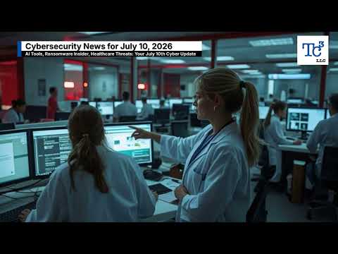 AI Tools, Ransomware Insider, Healthcare Threats: Your July 10th Cyber Update