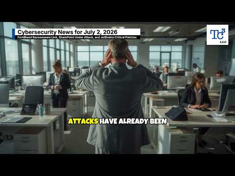 FortiBleed Ransomware Link, SharePoint Under Attack, and JetBrains Critical Patches
