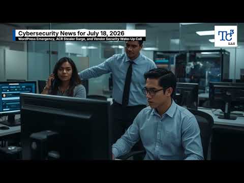 WordPress Emergency, ACR Stealer Surge, and Vendor Security Wake-Up Call