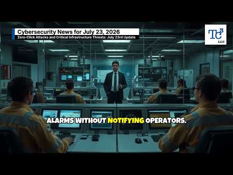 Zero-Click Attacks and Critical Infrastructure Threats: July 23rd Update