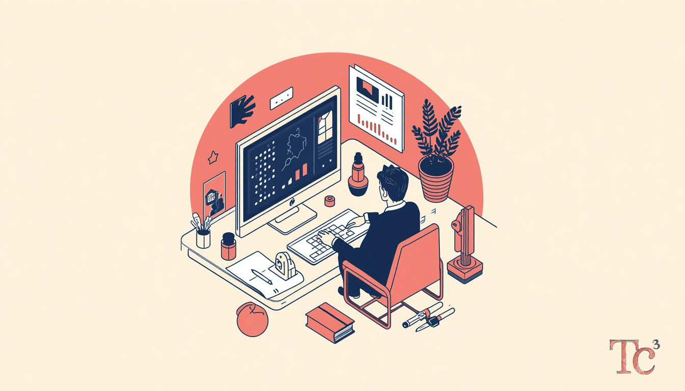 Business owner reviewing AI security risks and policy controls on computer screen