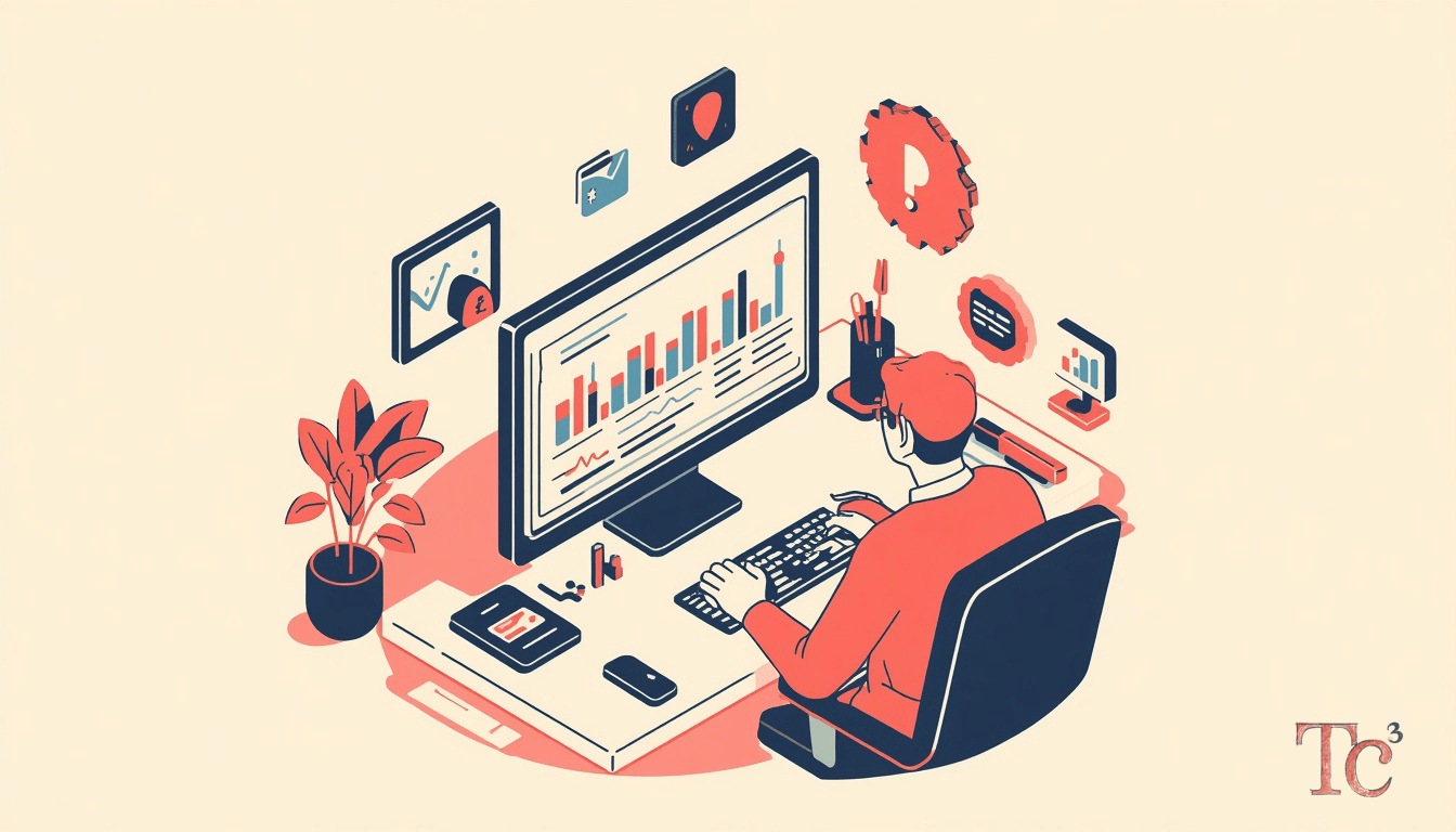 Email Breach Prevention: 5 Steps to Protect Your SMB 1 SMB business owner reviewing email breach prevention security dashboard on computer screen