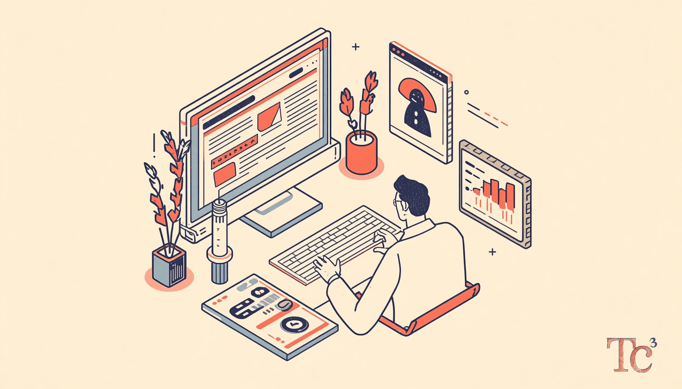 AI Agent Attacks: 5 Security Risks for SMBs 1 Business owner reviewing AI agent attacks security controls on computer screen