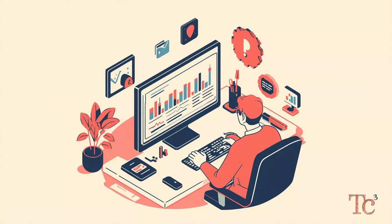 Email Breach Prevention: 5 Steps to Protect Your SMB 1 SMB business owner reviewing email breach prevention security dashboard on computer screen