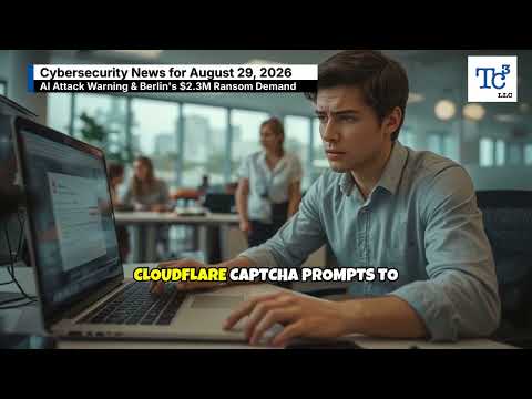 AI Attack Warning & Berlin’s $2.3M Ransom Demand