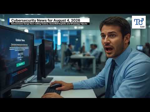 Ransomware Gangs Now Calling Victims: SonicWall Exploits and WhatsApp Hijacks