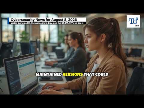 Water Systems Hit, Metabase Zero-Day, and the $1.3M AI Voice Scam