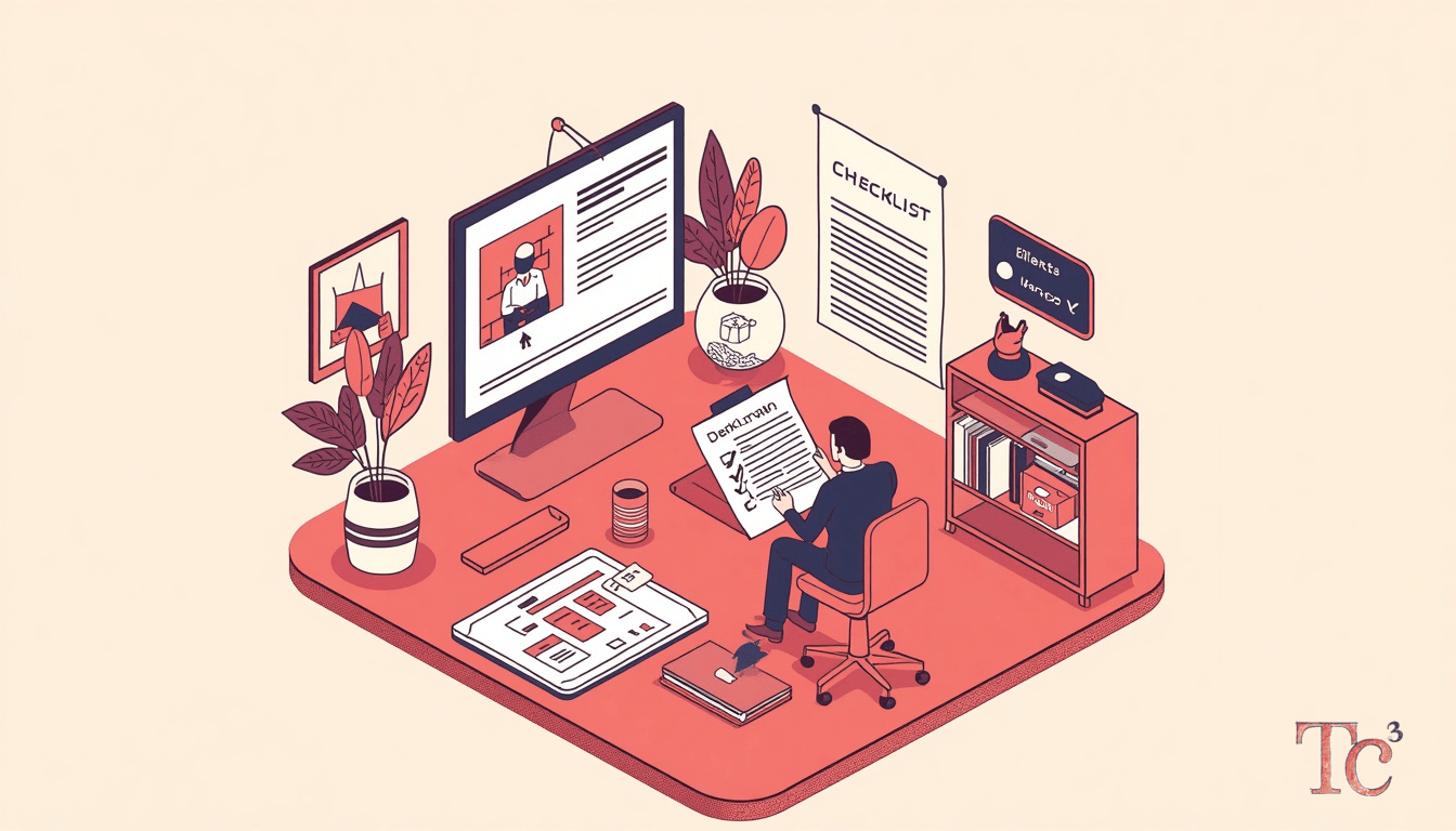 HIPAA Vendor Risk: 5 Steps to Prevent Third-Party Breaches 1 Small healthcare clinic manager reviewing HIPAA vendor risk assessment checklist and Business Associate Agreements to prevent third-party data breaches