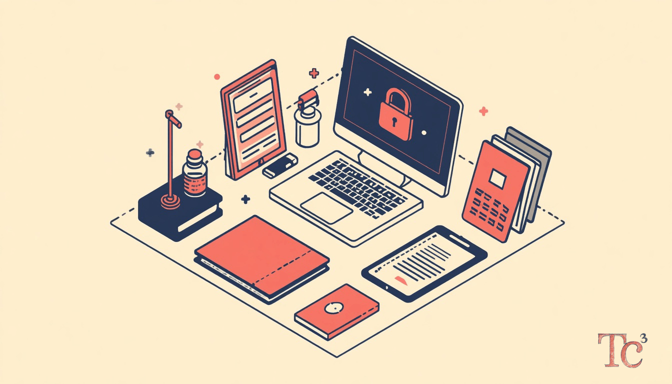 Law Firm Data Breach: 5 HIPAA & Ethics Risks 1 Law firm data breach incident showing encrypted files and confidential client documents at risk