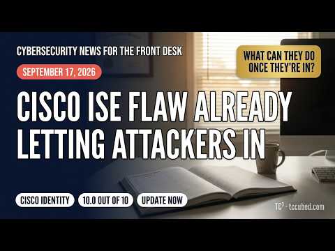 Cisco ISE Under Active Attack, DNS Servers Need Urgent Patches