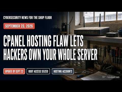 Critical cPanel Flaw Gives Hackers Full Server Control