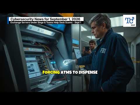 Exchange Servers Under Siege & Teams Help Desk Scams – Sept 1