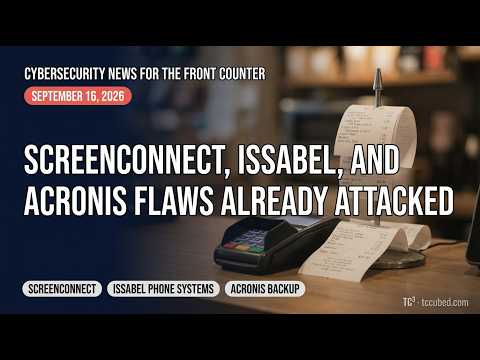 ScreenConnect, Issabel PBX, and Acronis Flaws Under Active Attack