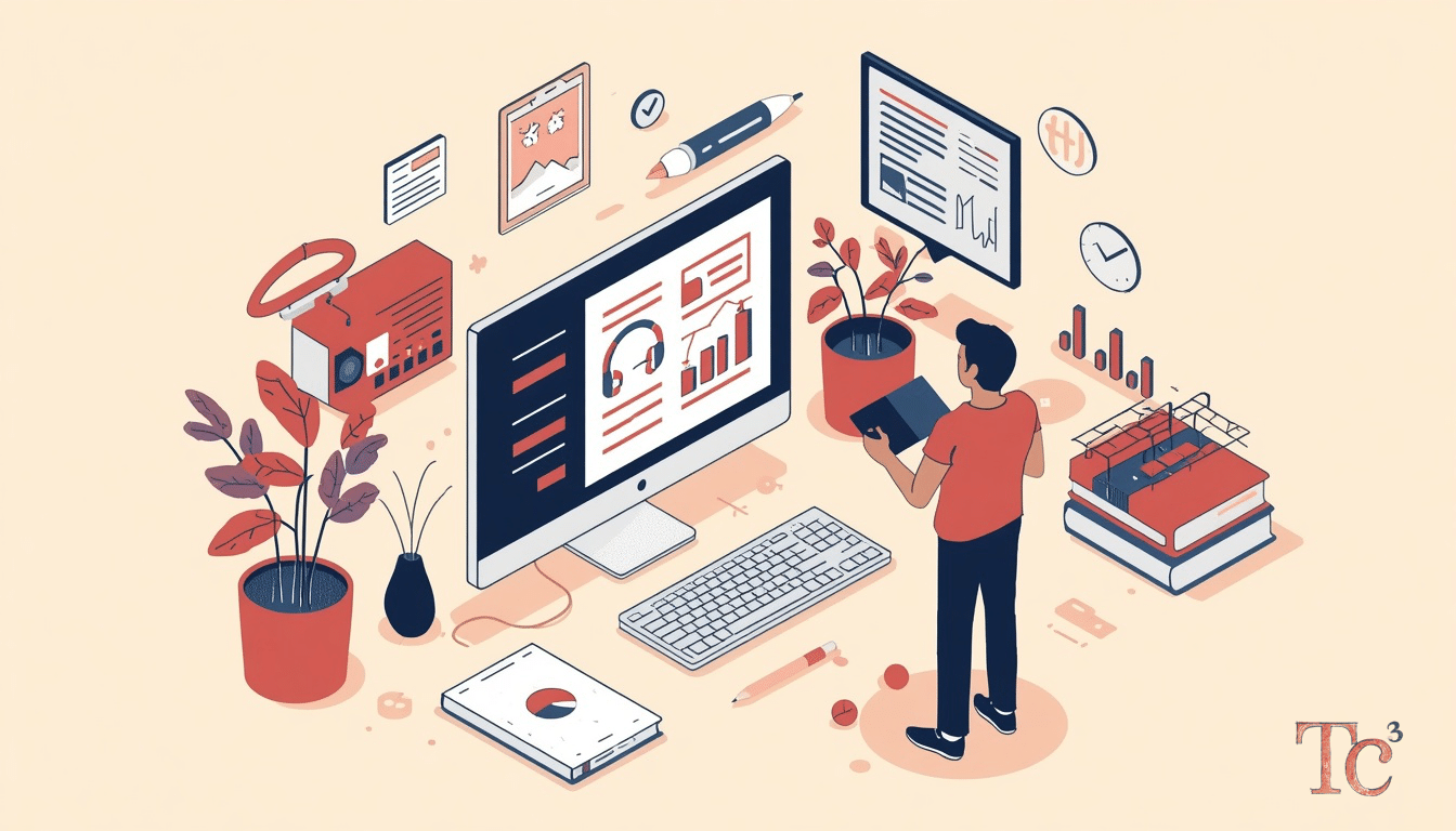 Business owner reviewing AI agent access control logs and permissions on computer screen