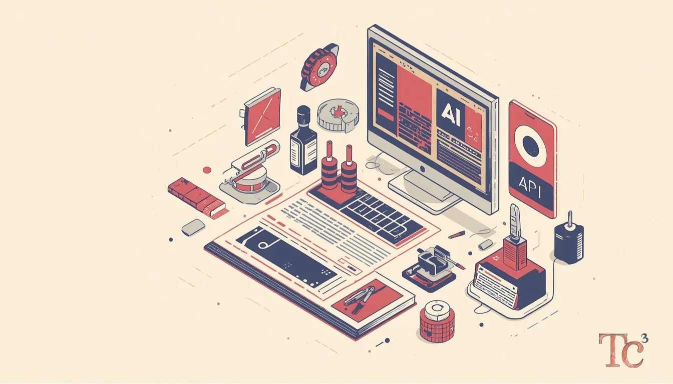 API key security concept showing credential protection and monitoring for SMB AI adoption