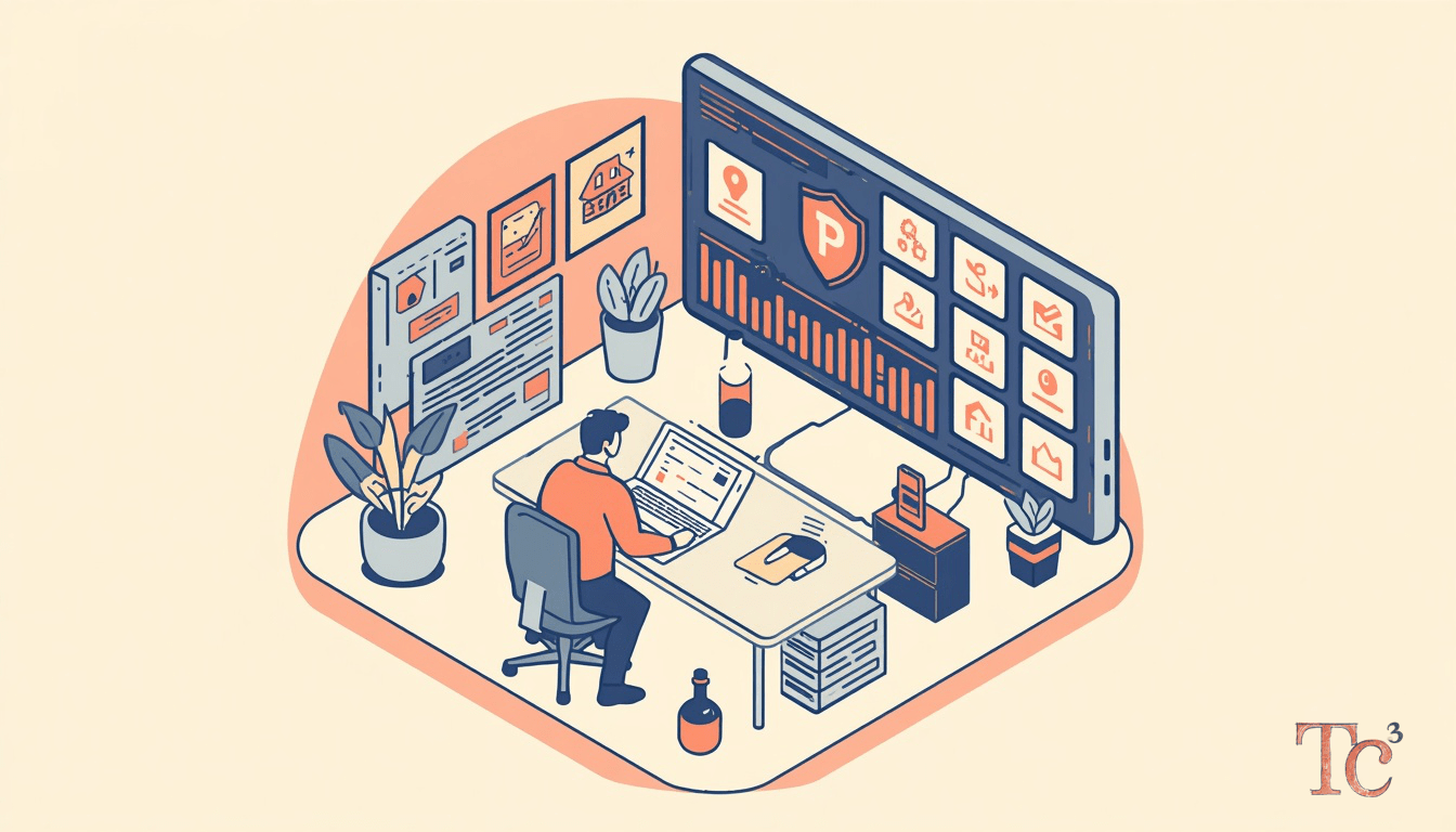 AI-Powered Ransomware: 5 Steps to Protect Your Business 1 Business owner reviewing AI-powered ransomware defense strategies and backup systems to protect manufacturing operations