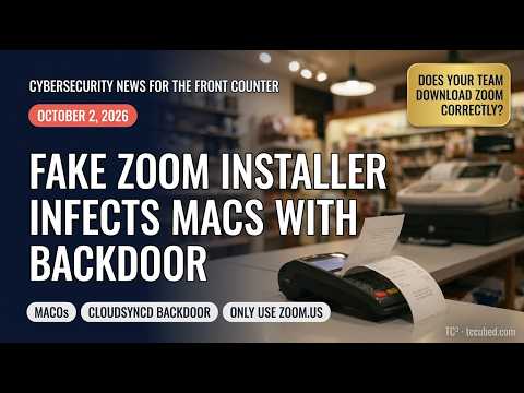 AI Compresses Attack Time to Minutes, Fake Zoom Installer Hits Macs