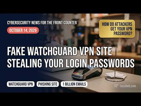 Billion Phishing Messages Blocked, VPN Site Scam Steals Logins, and Critical Ivanti Flaw Under Attac