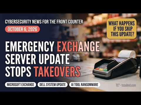 Emergency Exchange Update, Dell Flaw, and Ransomware via AI Tools